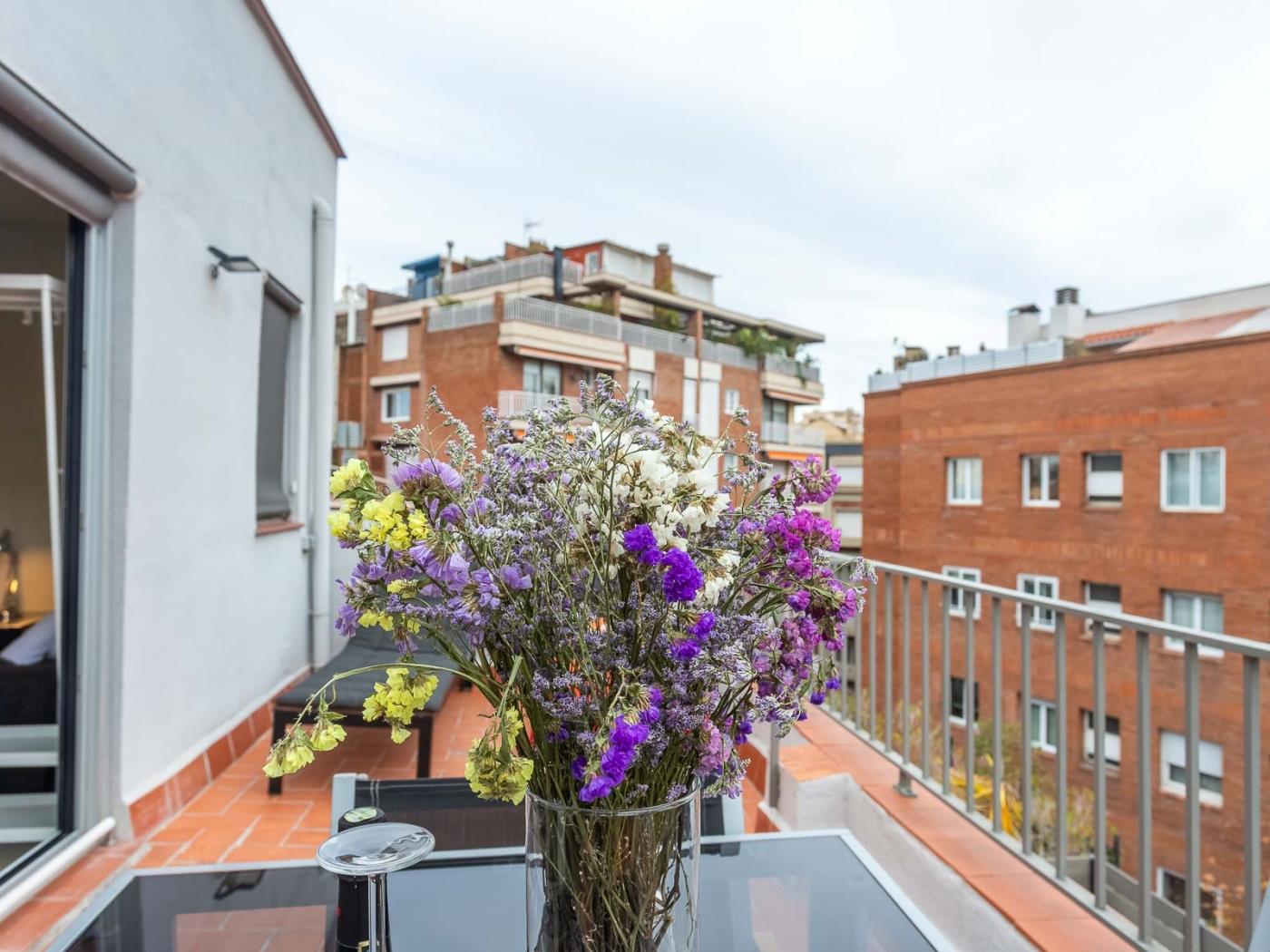 My Space Barcelona Bright just renovated attic apartment with private terraces - My Space Barcelona Apartments